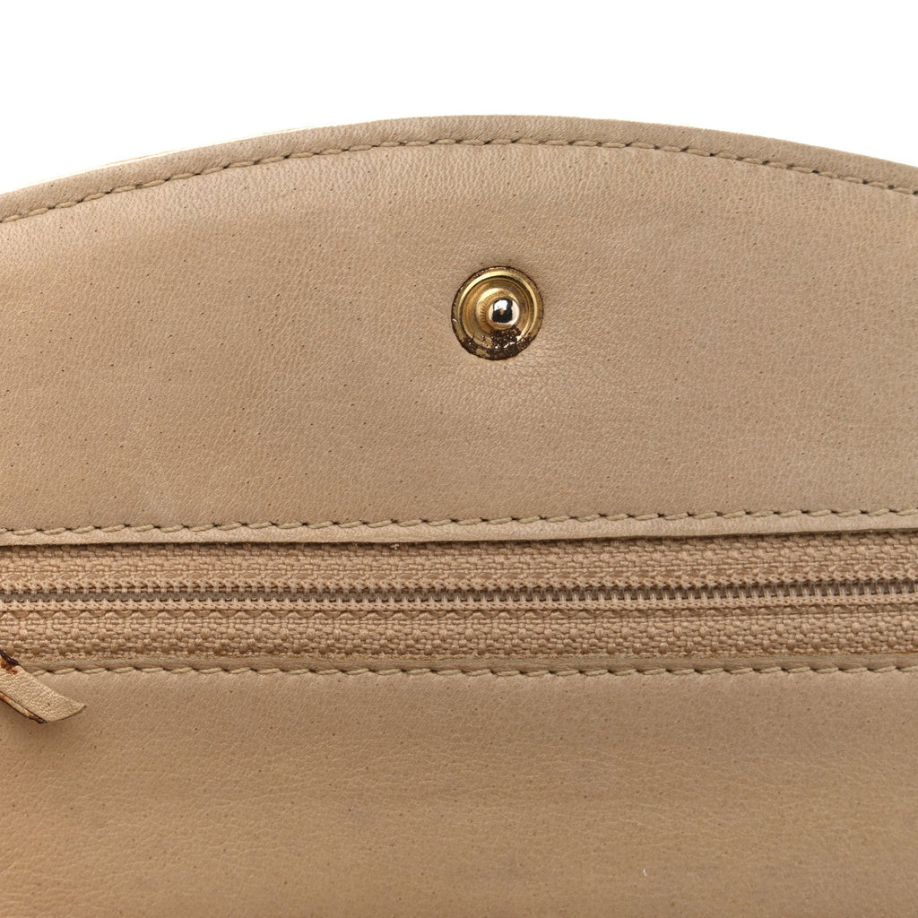 Caviar Timeless CC Wallet on Chain WOC Beige