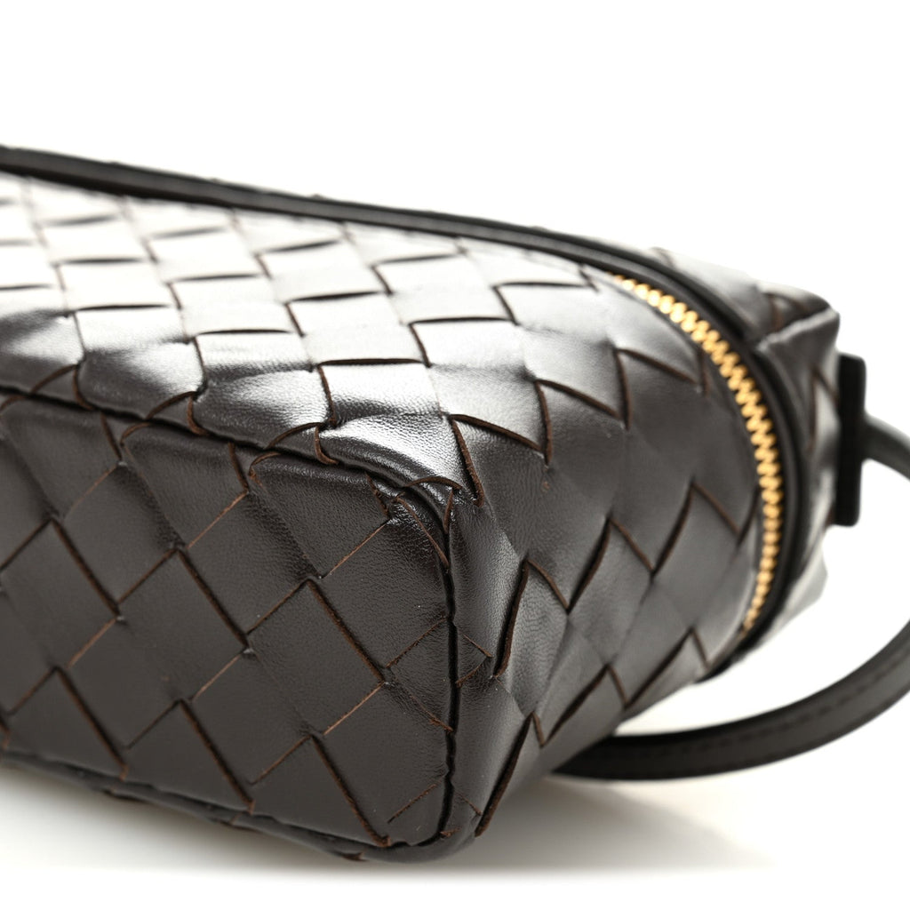 Calfskin Intrecciato Bang Bang Vanity Case Fondant