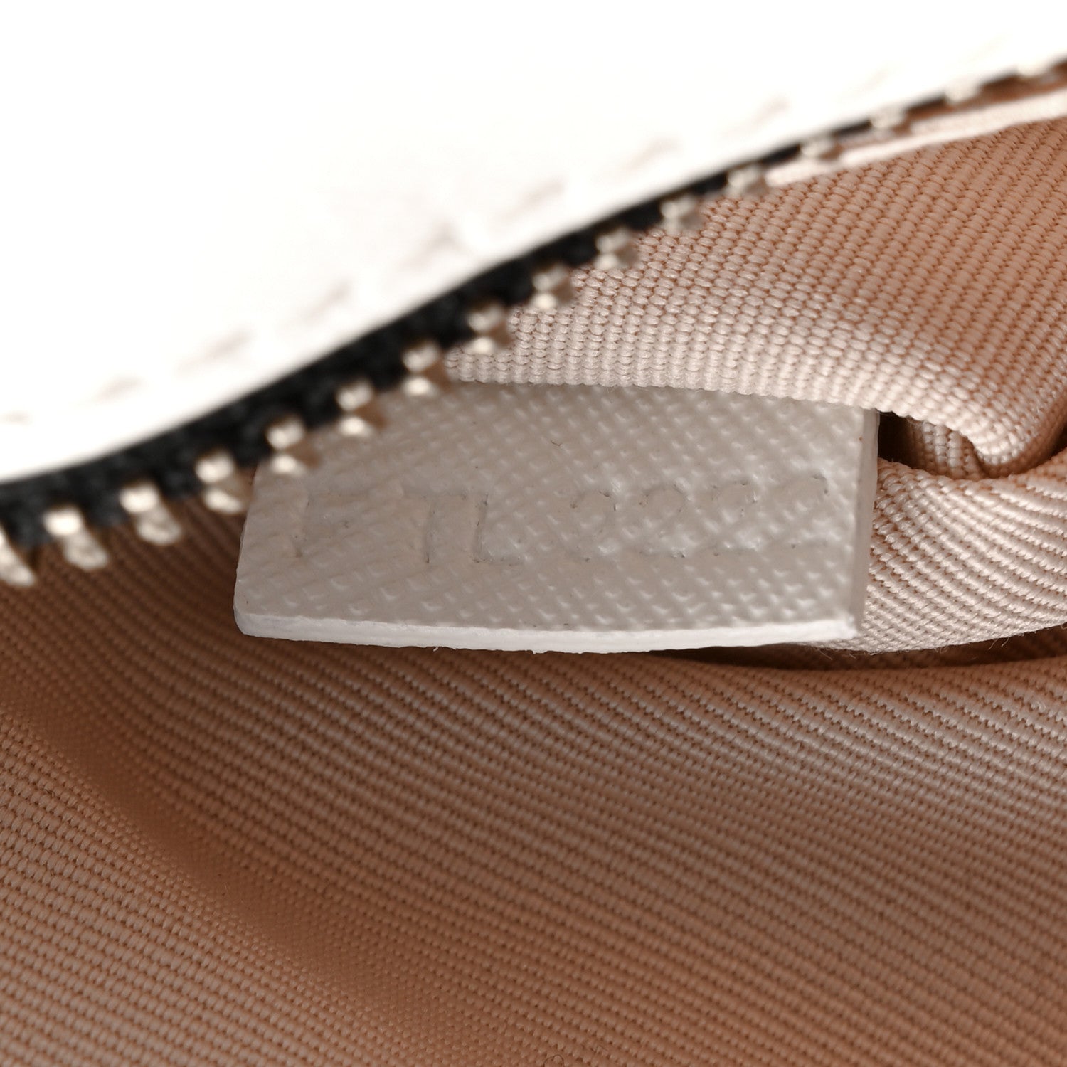 Saffiano Small Snapshot Camera Bag White