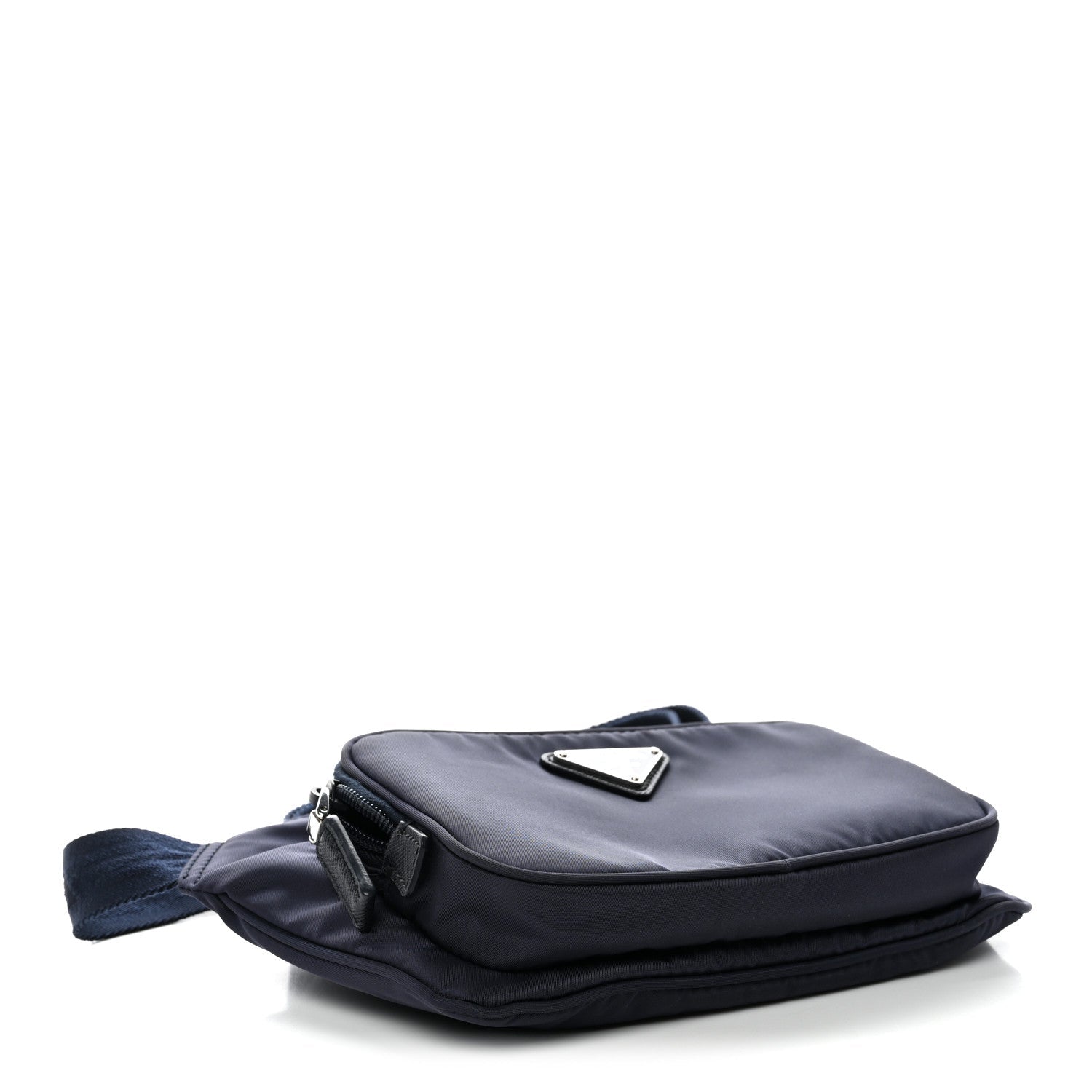 Re-Nylon Saffiano Belt Bag Navy