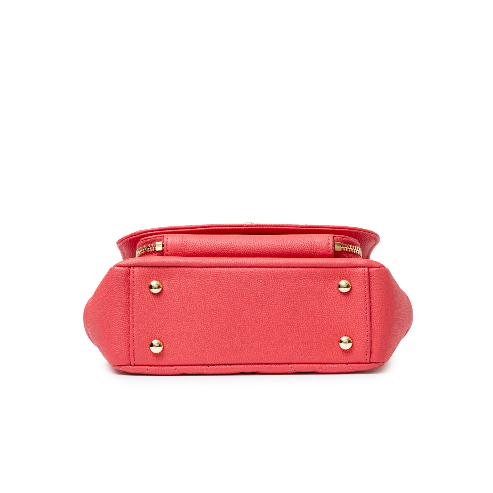 Chanel Business Affinity Small Flap Bag Pink Caviar Light Gold Hardware