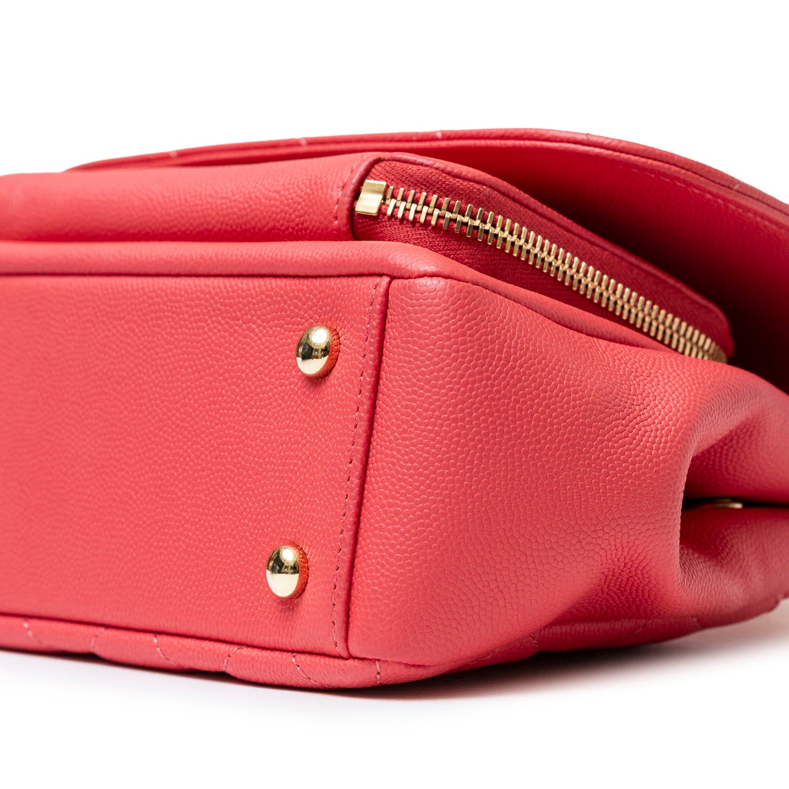 Chanel Business Affinity Small Flap Bag Pink Caviar Light Gold Hardware