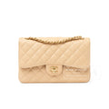 Chanel Classic Flap Jumbo Caviar Beige Gold Hardware
