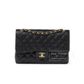 Chanel Classic Flap Jumbo Caviar Black Gold Hardware
