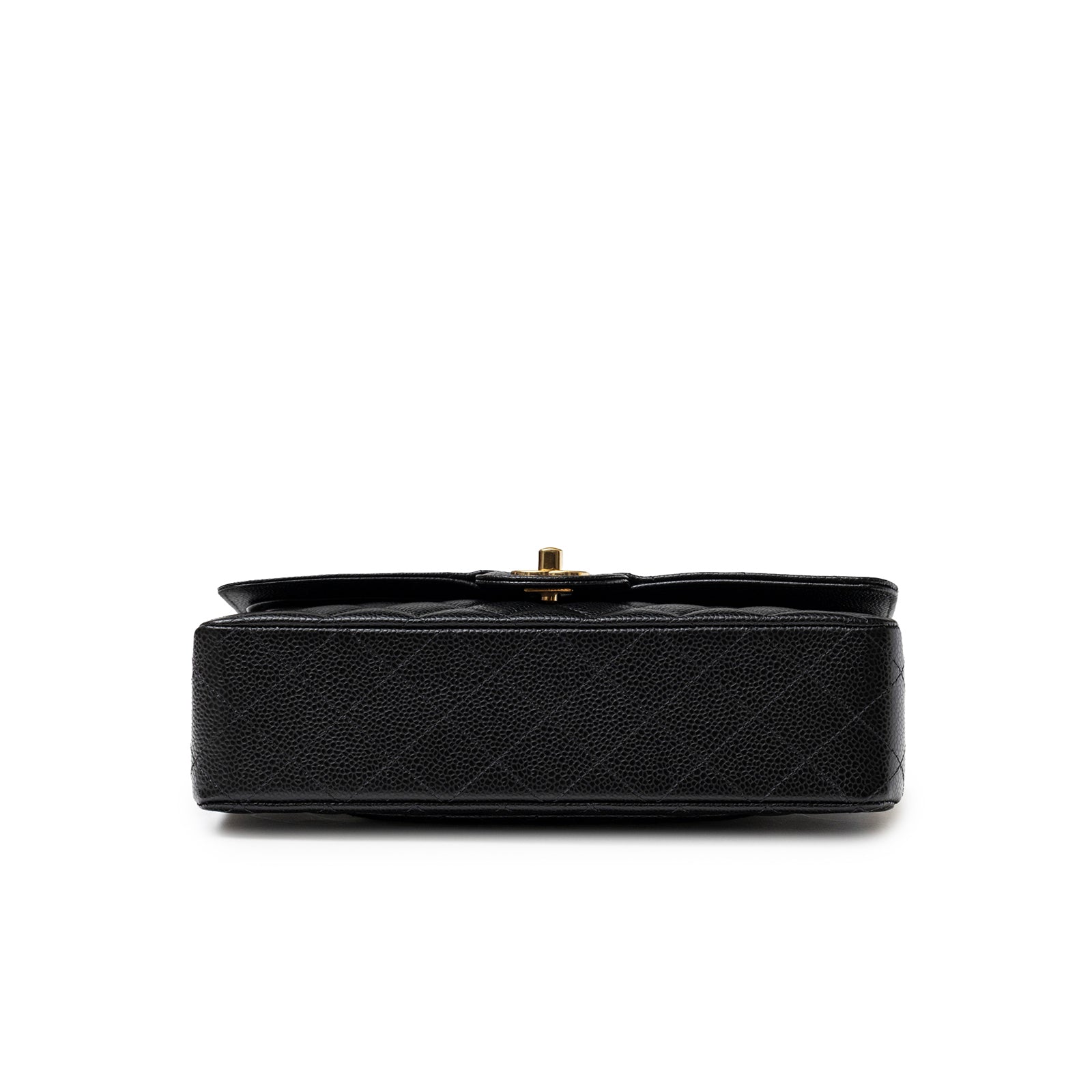 Chanel Classic Flap Medium Caviar Black Gold Hardware