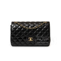 Chanel Jumbo Classic Double Flap Bag Black Lambskin Gold Hardware