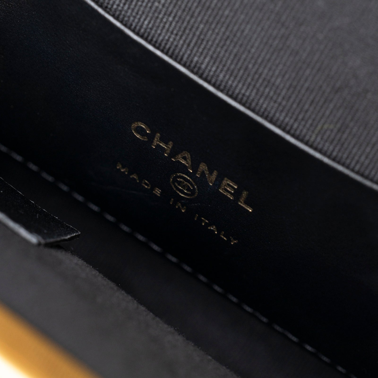 Chanel Maxi Bow Clutch With Chain Black and Pink Shiny Quilted Patent Crumpled Lambskin Brushed Gold Hardware