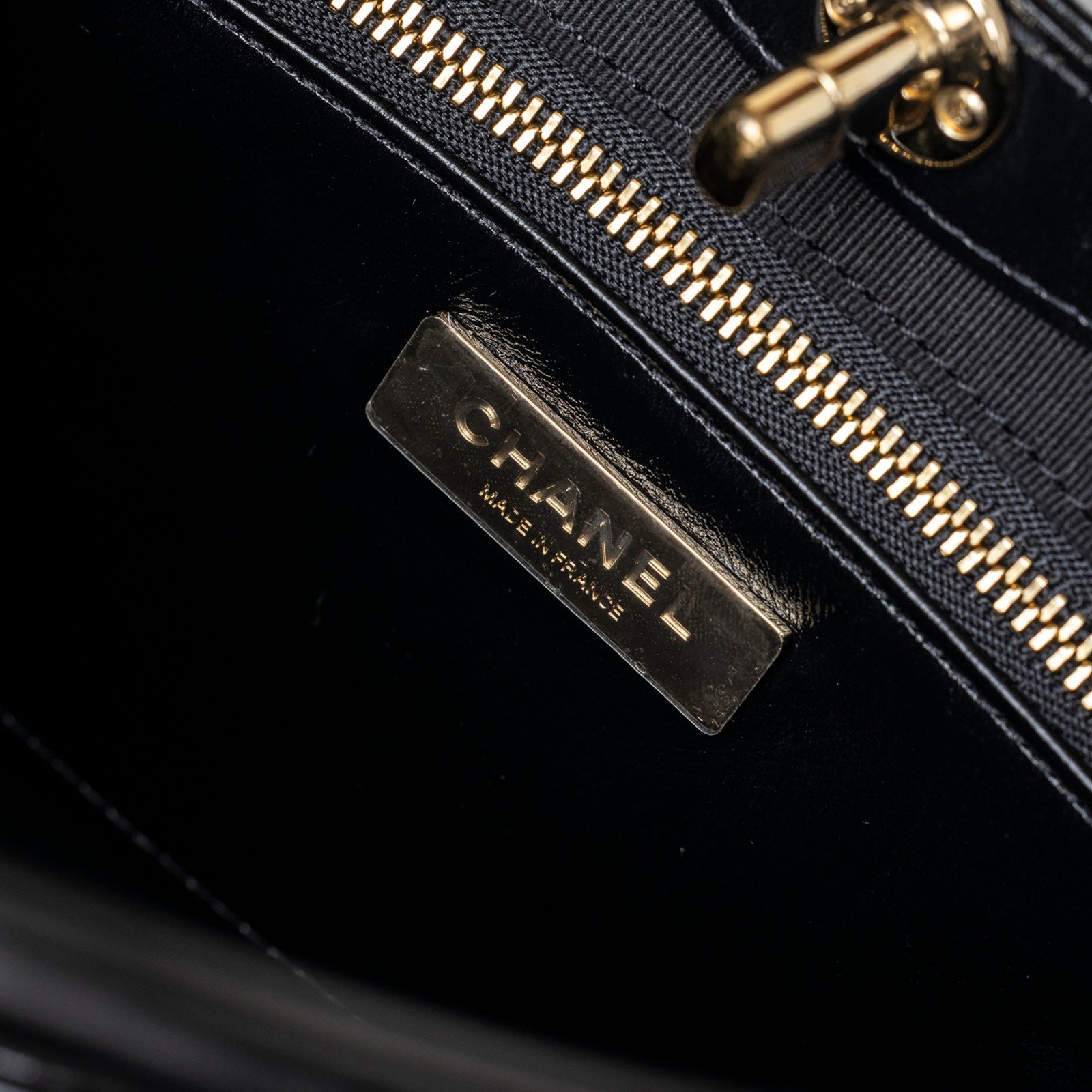 Chanel Mini 31 Shopping Tote Calfskin Black Gold Hardware