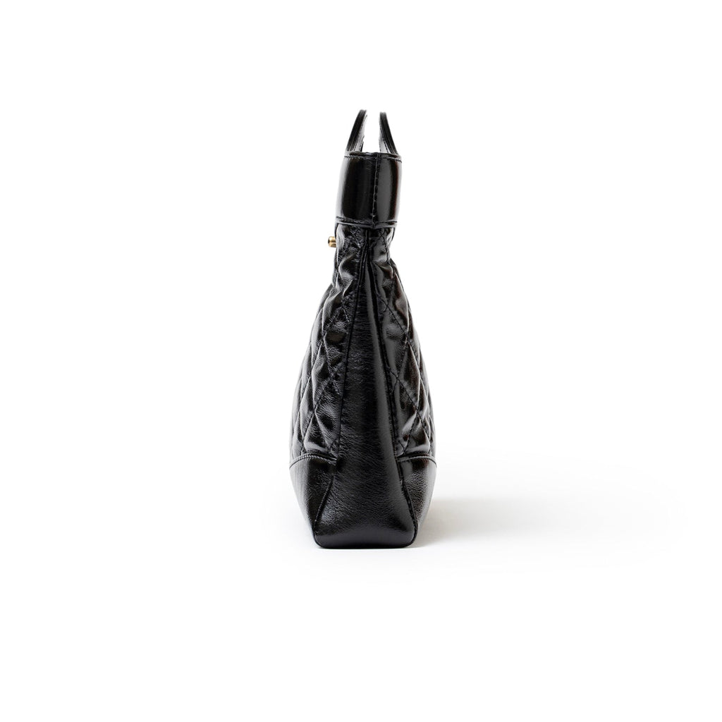 Chanel Mini 31 Shopping Tote Calfskin Black Gold Hardware