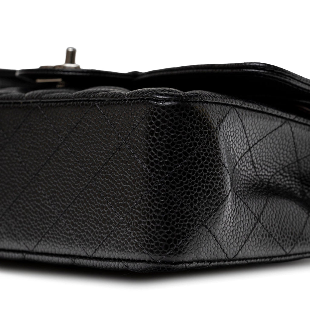 Chanel Small Classic Flap Bag Black Caviar Palladium Hardware