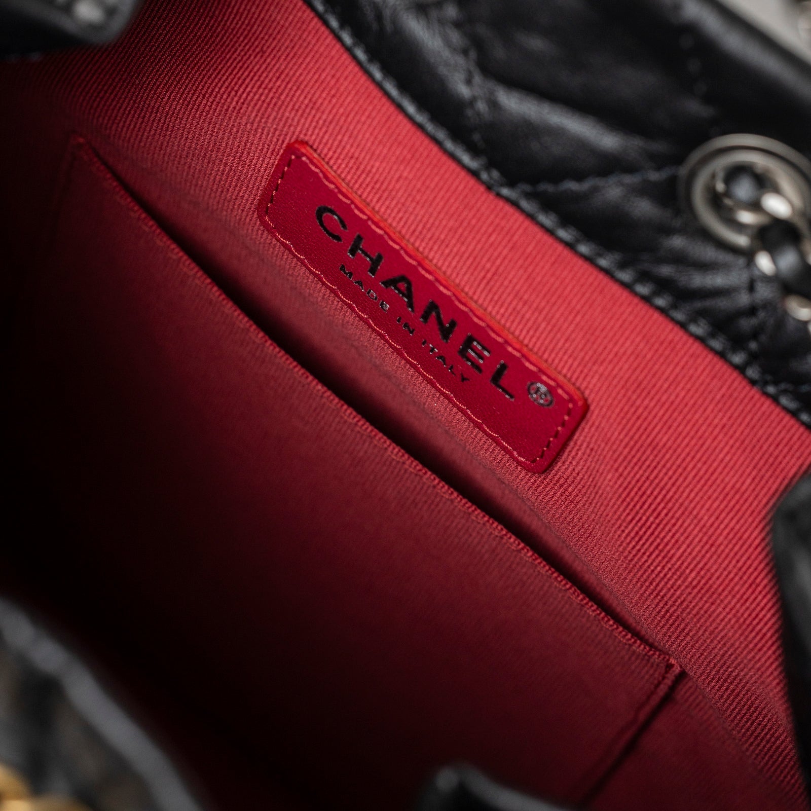 Chanel Small Gabrielle Backpack Black Aged Calfskin Mixed Metal Hardware