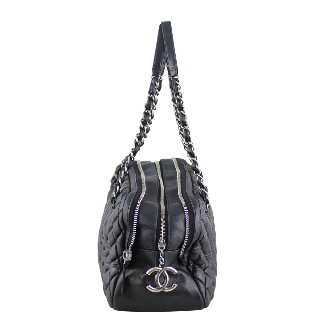 Chanel Quilted Bowling Bag