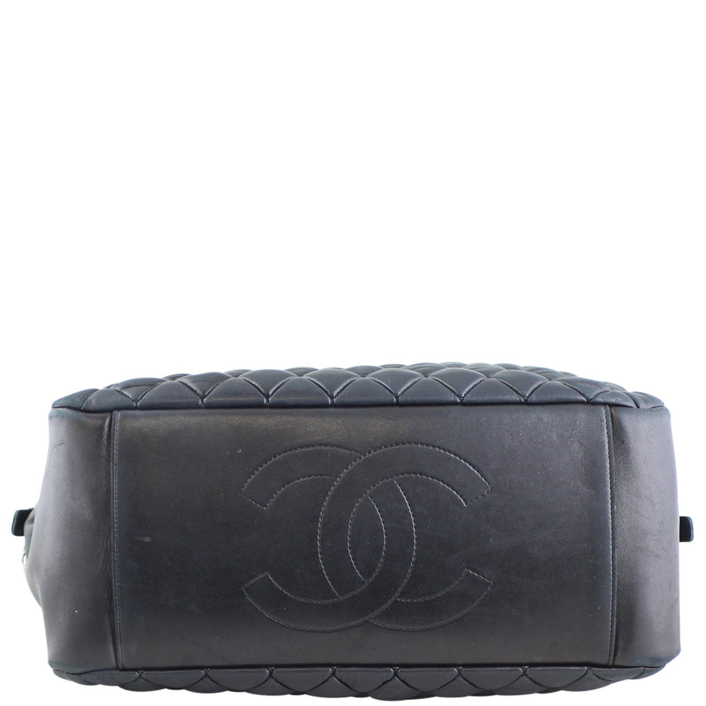 Chanel Quilted Bowling Bag