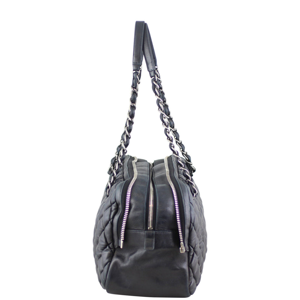 Chanel Quilted Bowling Bag