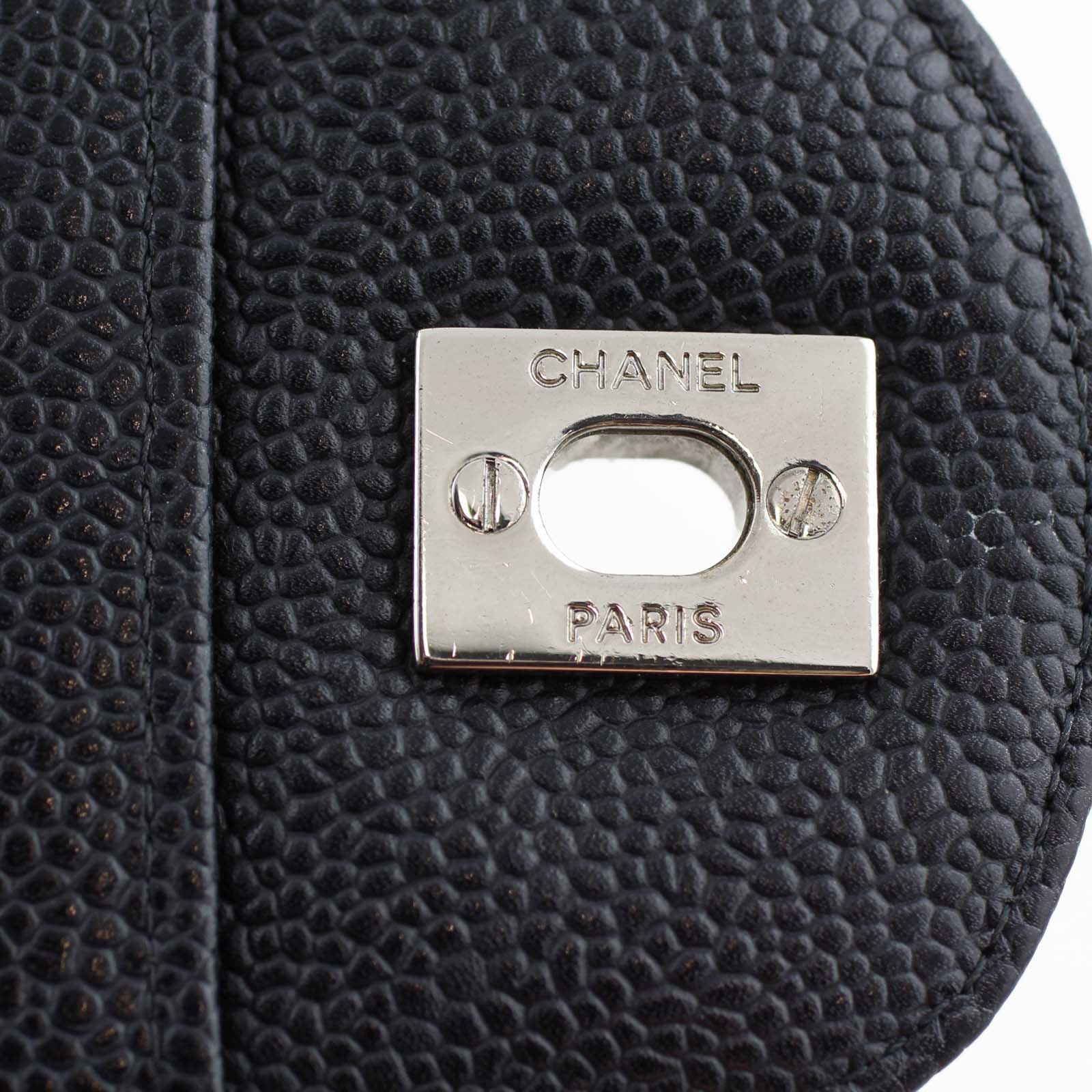 Chanel Classic Single Flap Maxi | Black Caviar 13 Series