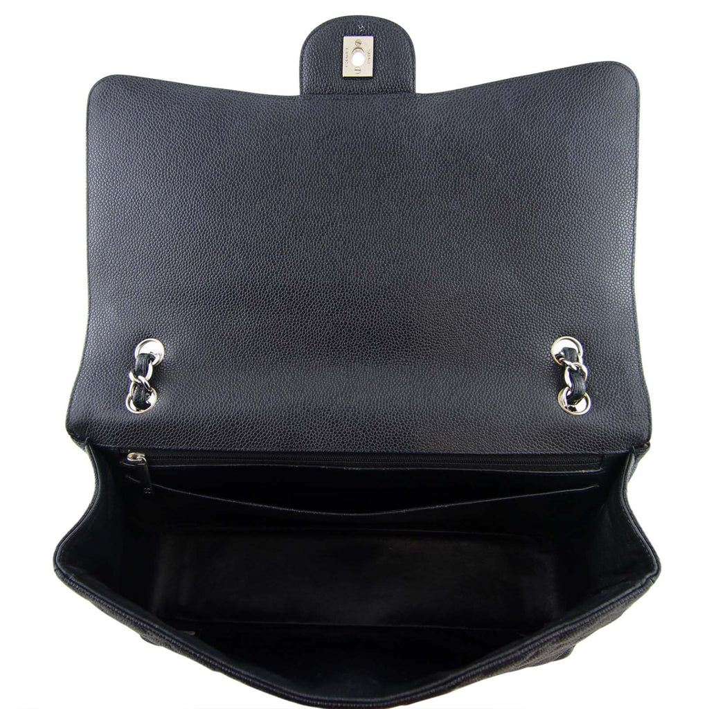 Chanel Classic Single Flap Maxi | Black Caviar 13 Series