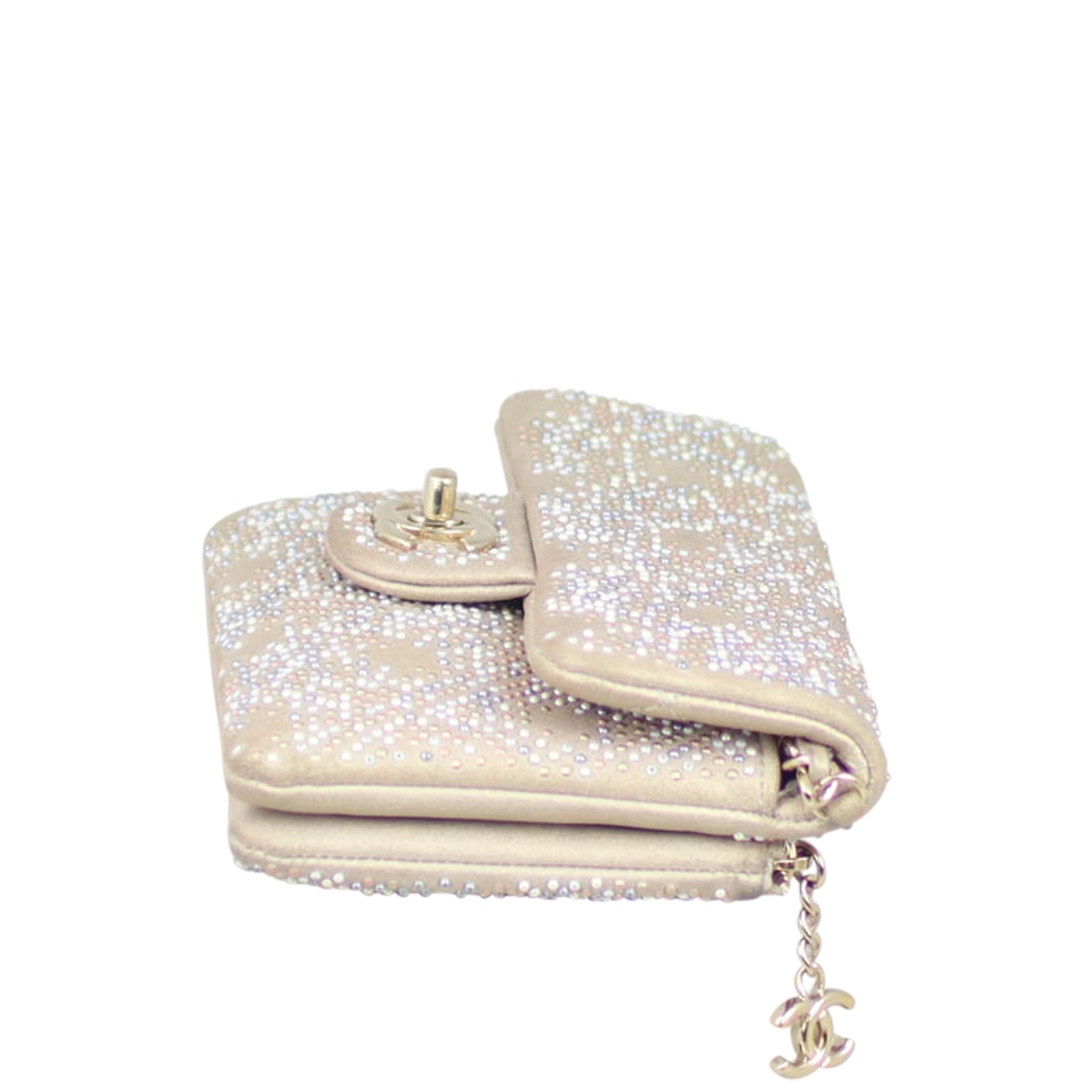 Chanel CC Beaded Mini Flap Bag