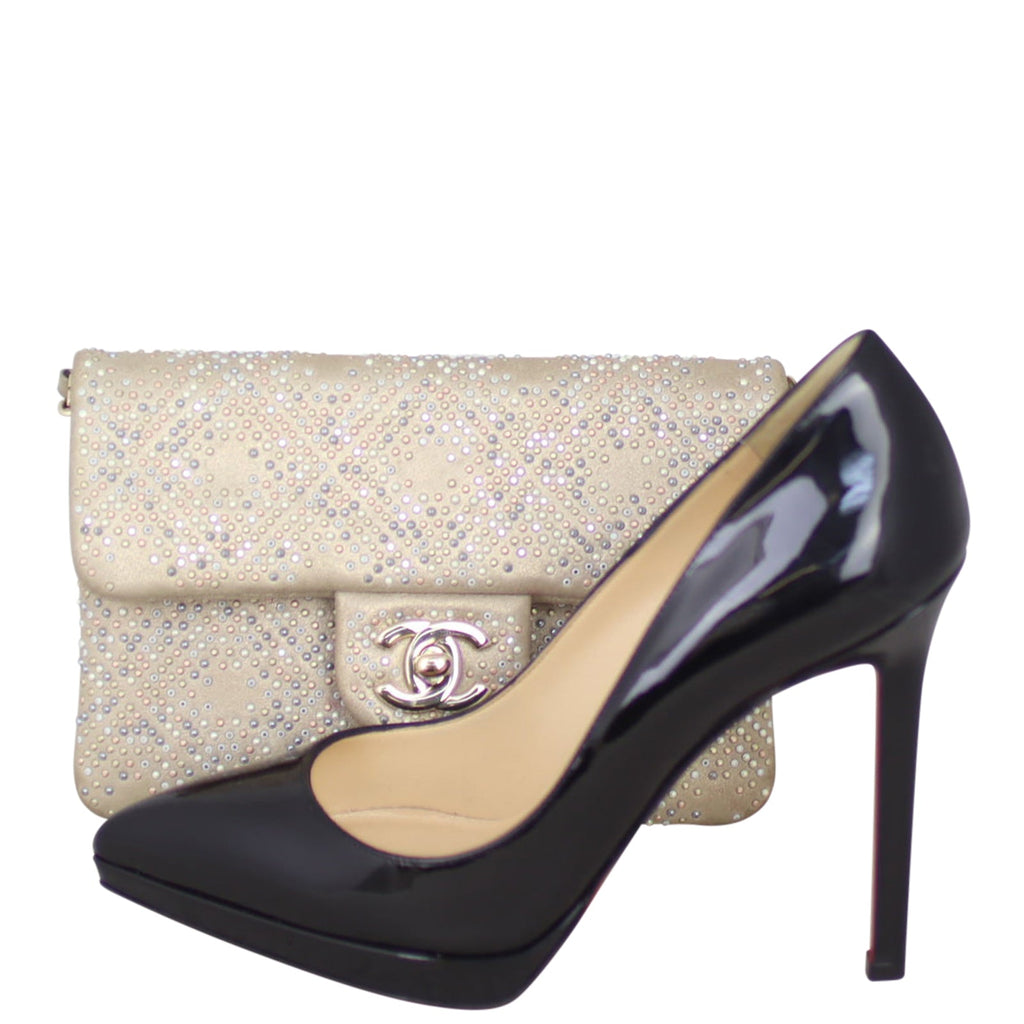 Chanel CC Beaded Mini Flap Bag