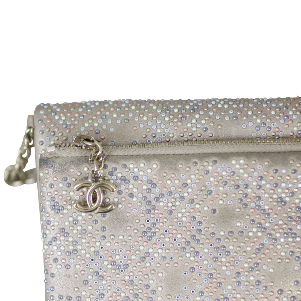Chanel CC Beaded Mini Flap Bag