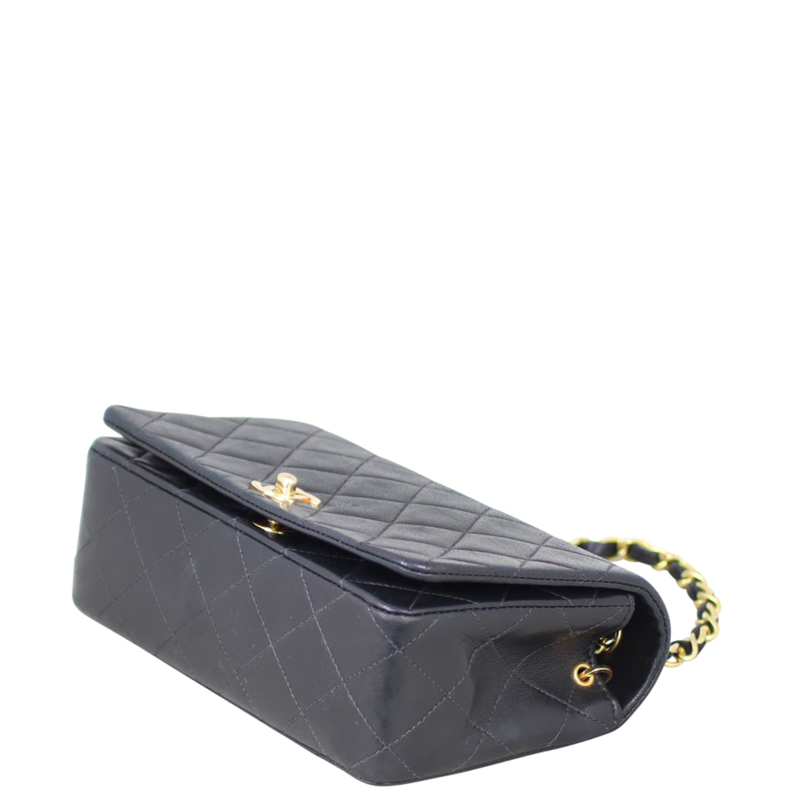 Chanel CC Full Flap Bag Small | Lambskin
