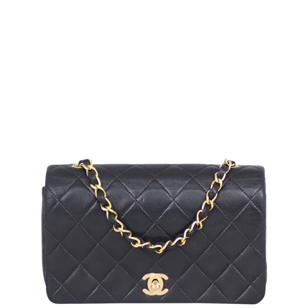 Chanel CC Full Flap Bag Small | Lambskin