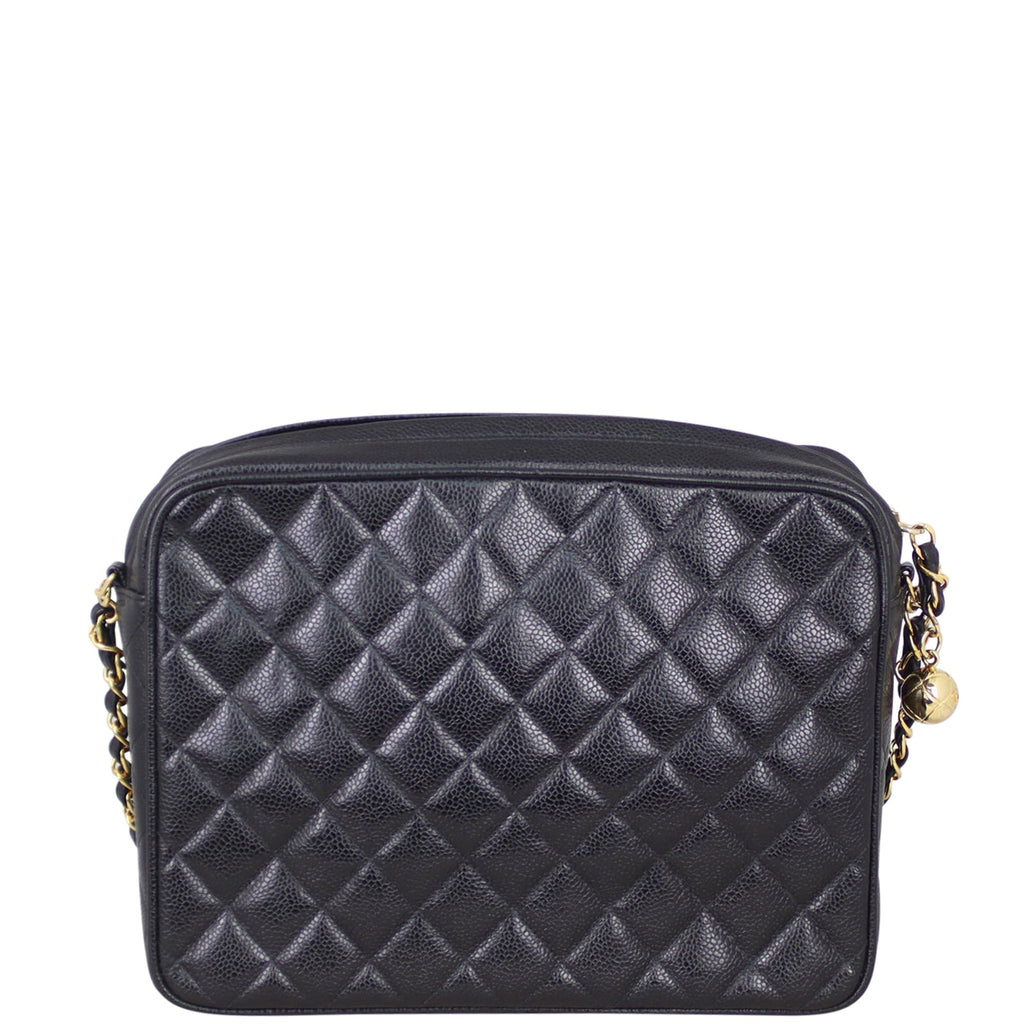 Chanel CC Quilted Flap Camera Bag