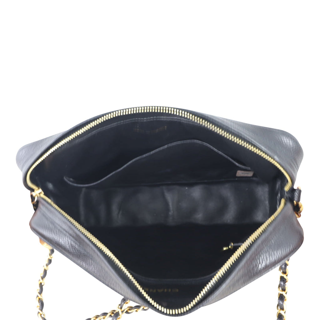 Chanel CC Quilted Flap Camera Bag