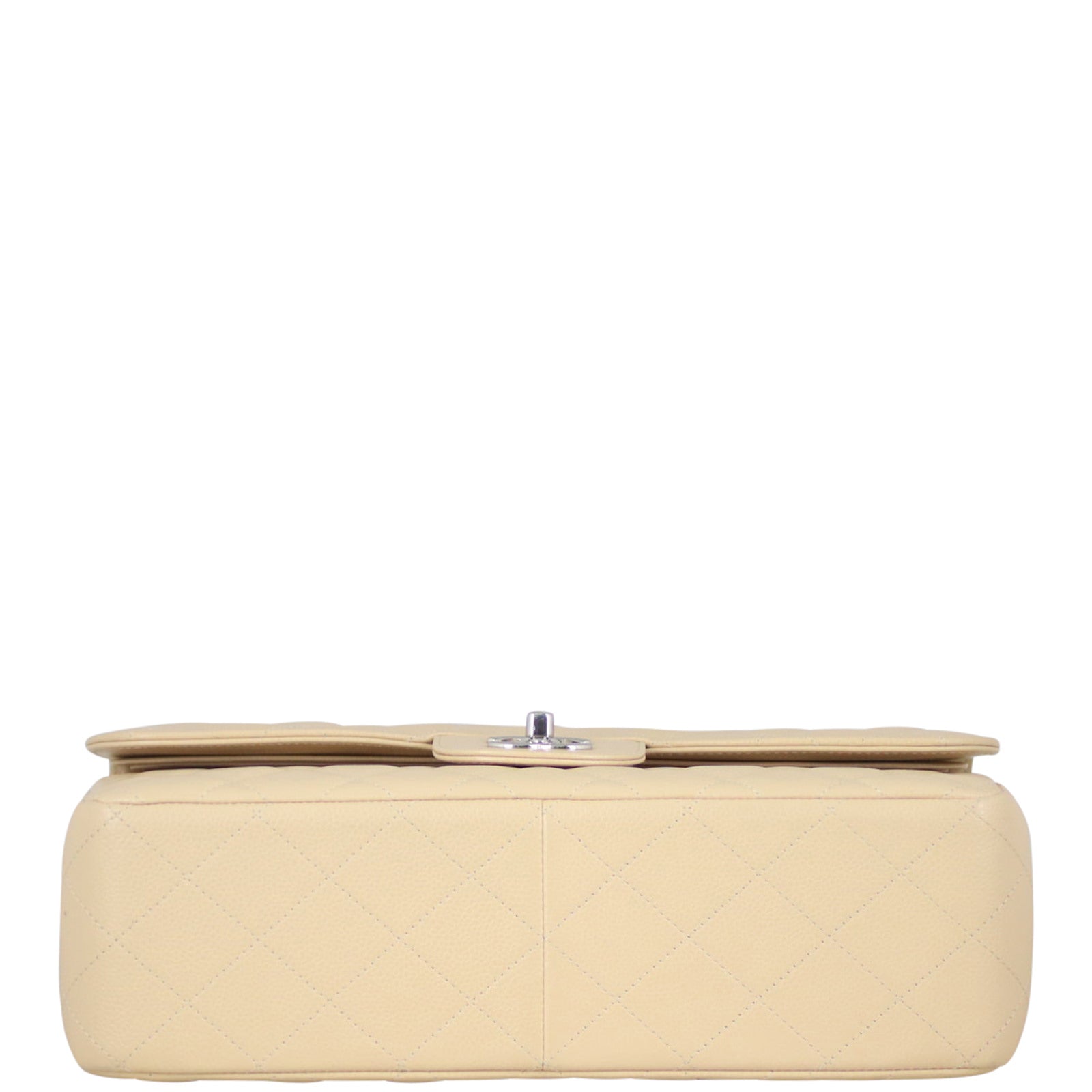 Chanel Classic Double Flap Jumbo | Beige Caviar