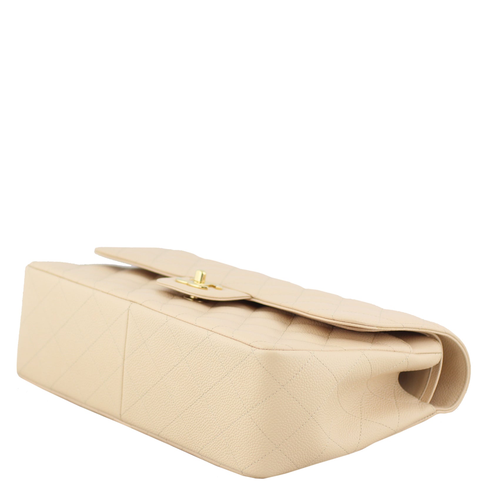 Chanel Classic Double Flap Jumbo | Nude Beige