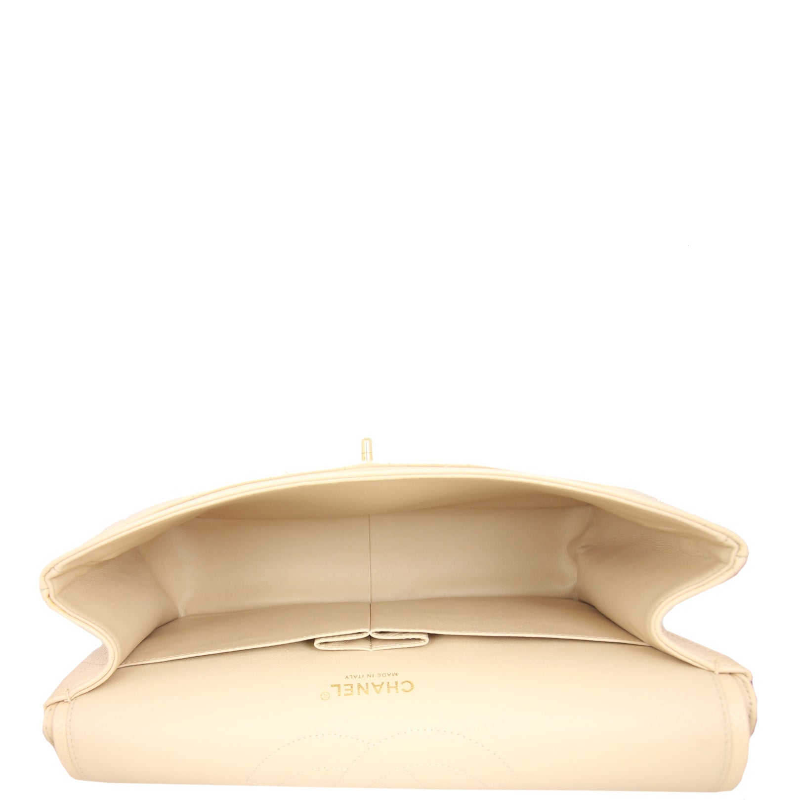 Chanel Classic Double Flap Jumbo | Nude Beige