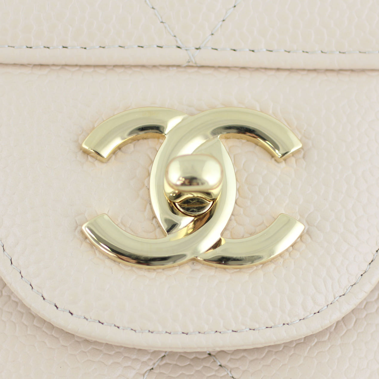 Chanel Classic Double Flap Jumbo | Nude Beige