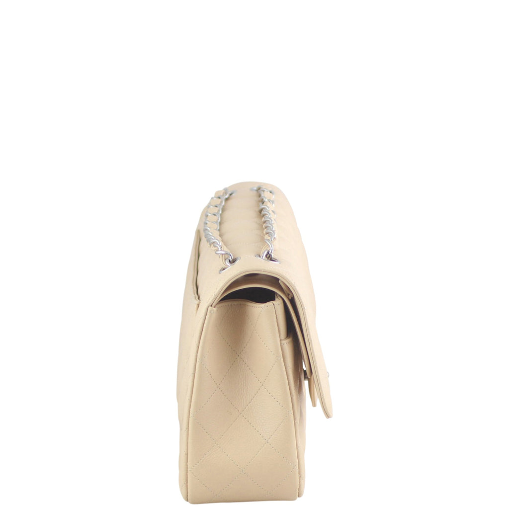 Chanel Classic Double Flap Jumbo | Beige 14 Series