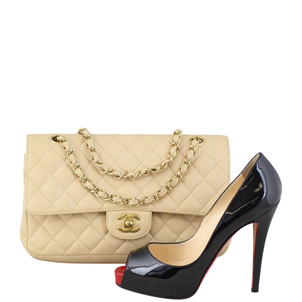 Chanel Classic Double Flap Medium | 13 Series Beige