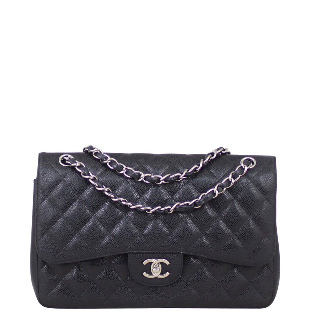 Chanel Classic Double Flap Jumbo | Black 15 Series