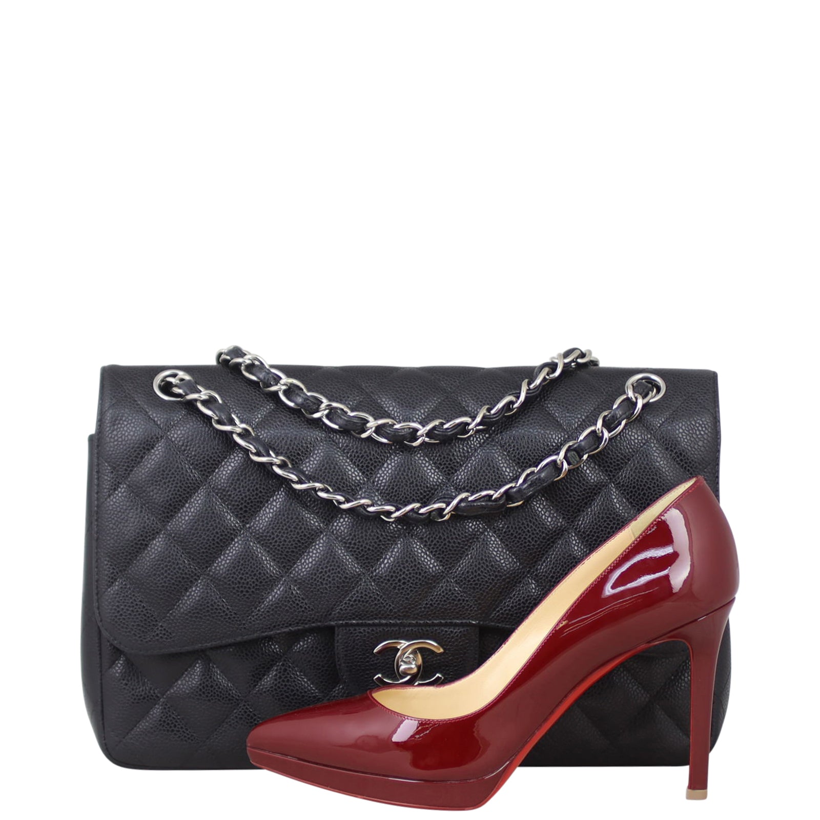 Chanel Classic Double Flap Jumbo | Black 15 Series