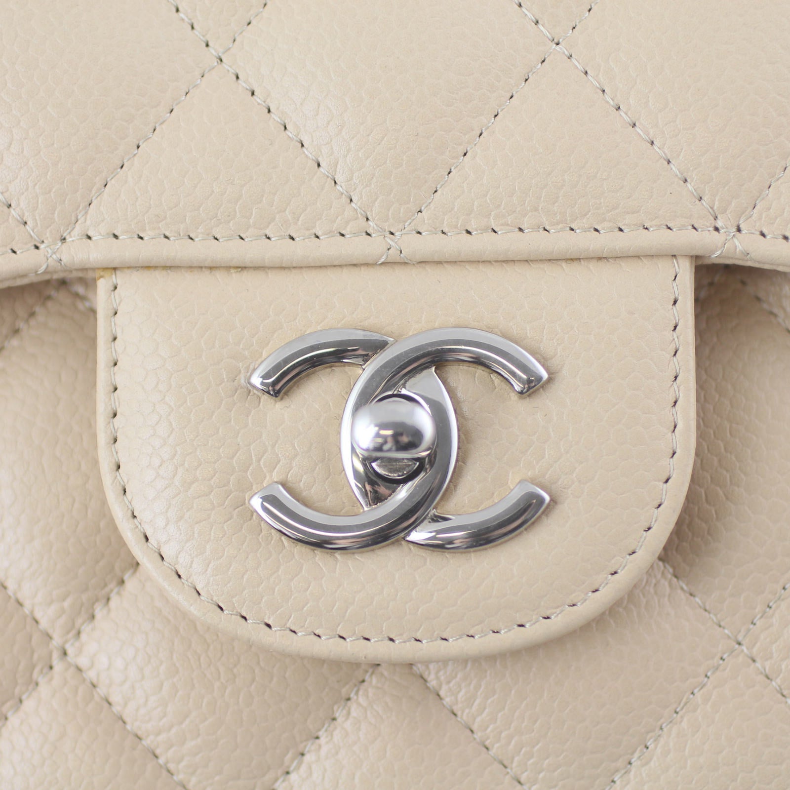 Chanel Classic Double Flap Jumbo | Beige 14 Series