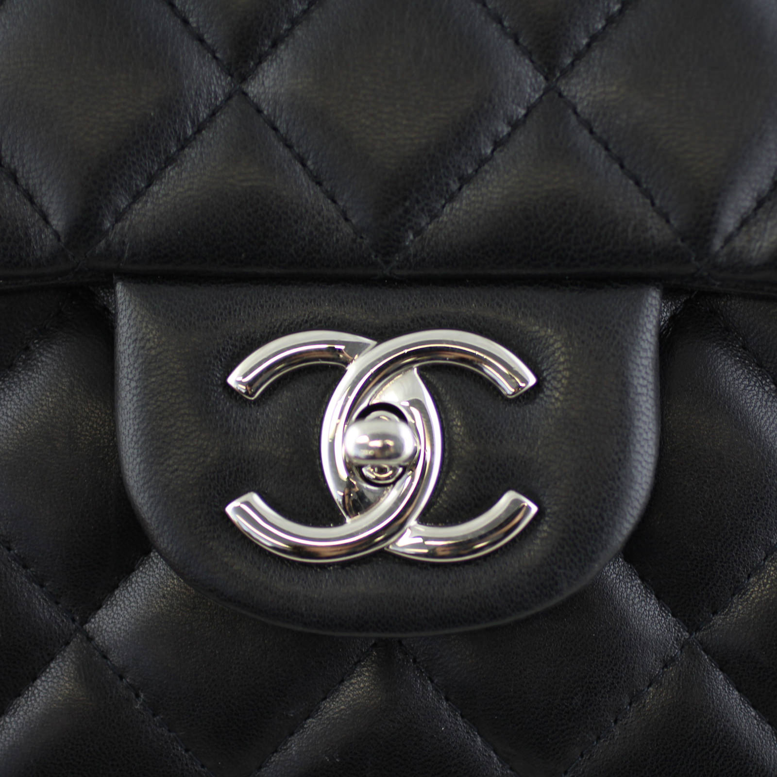 Chanel Classic Double Flap Maxi | Black Lambskin 14 Series