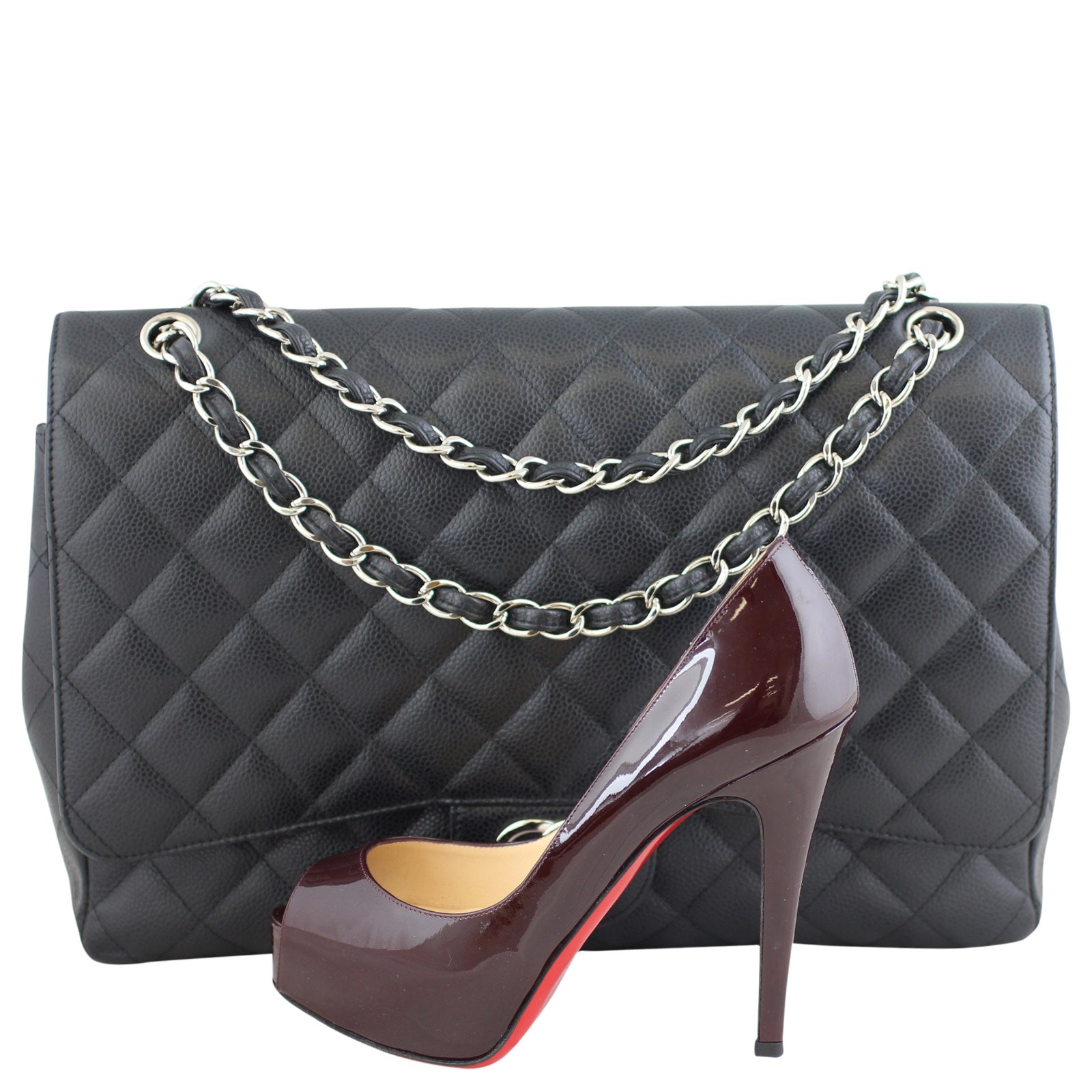 Chanel Classic Double Flap Maxi | Black 15 Series