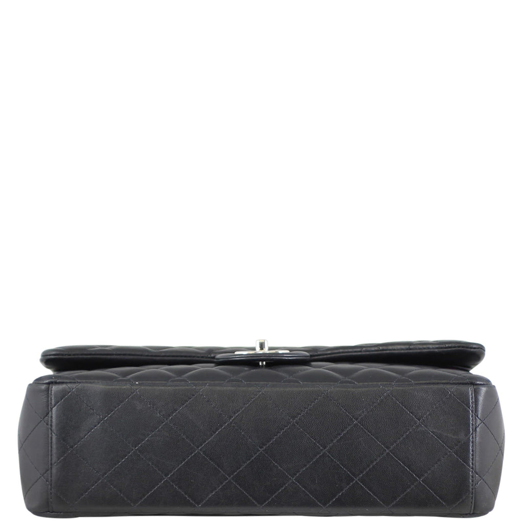 Chanel Classic Double Flap Maxi | Black Lambskin 14 Series