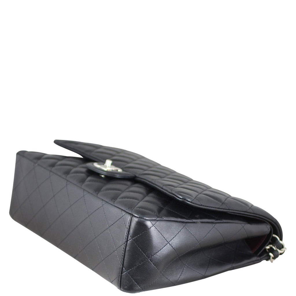 Chanel Classic Double Flap Maxi | Black Lambskin 14 Series