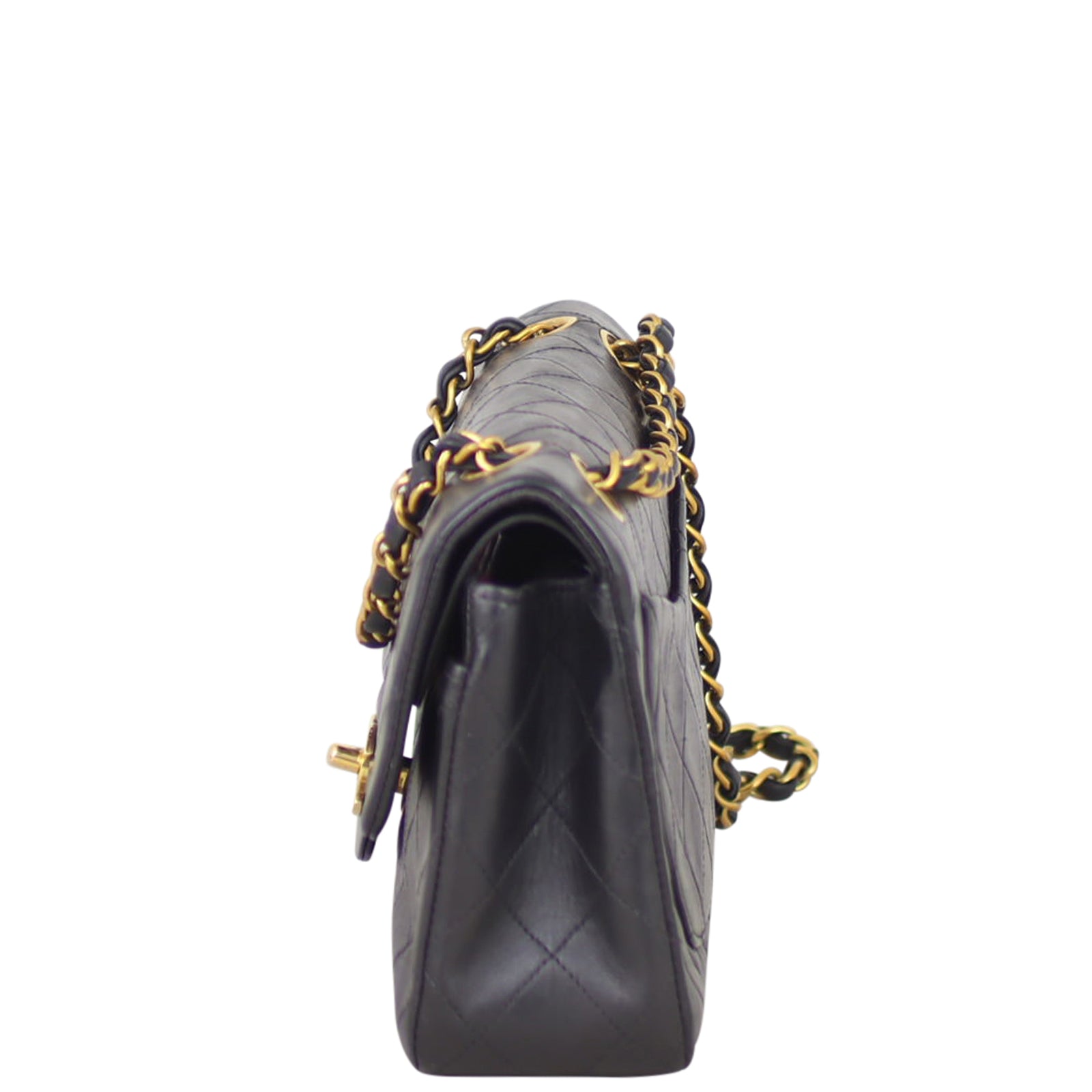 Chanel Classic Double Flap Small |Black Lambskin