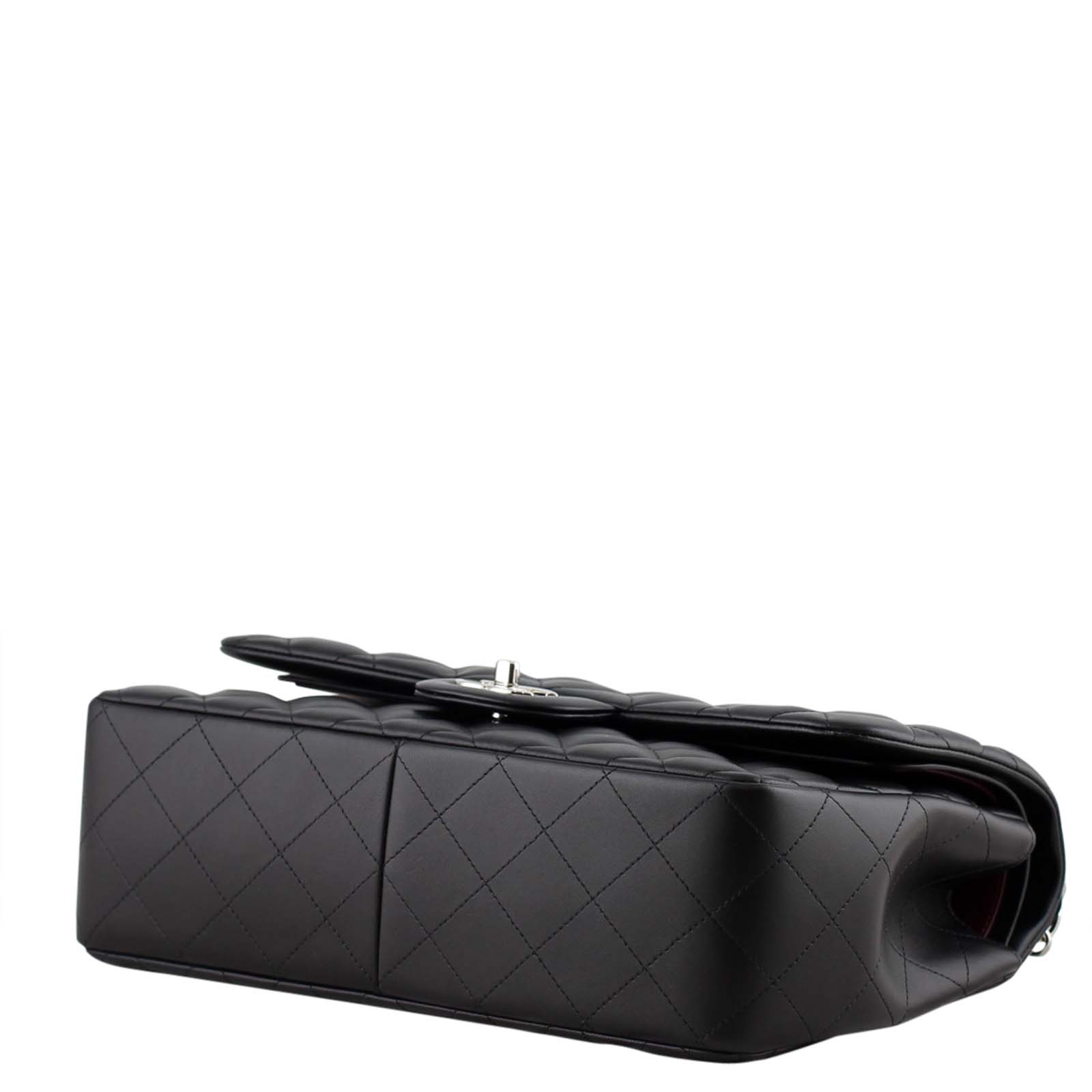 Chanel Classic Double Flap Jumbo | Black 18 Series