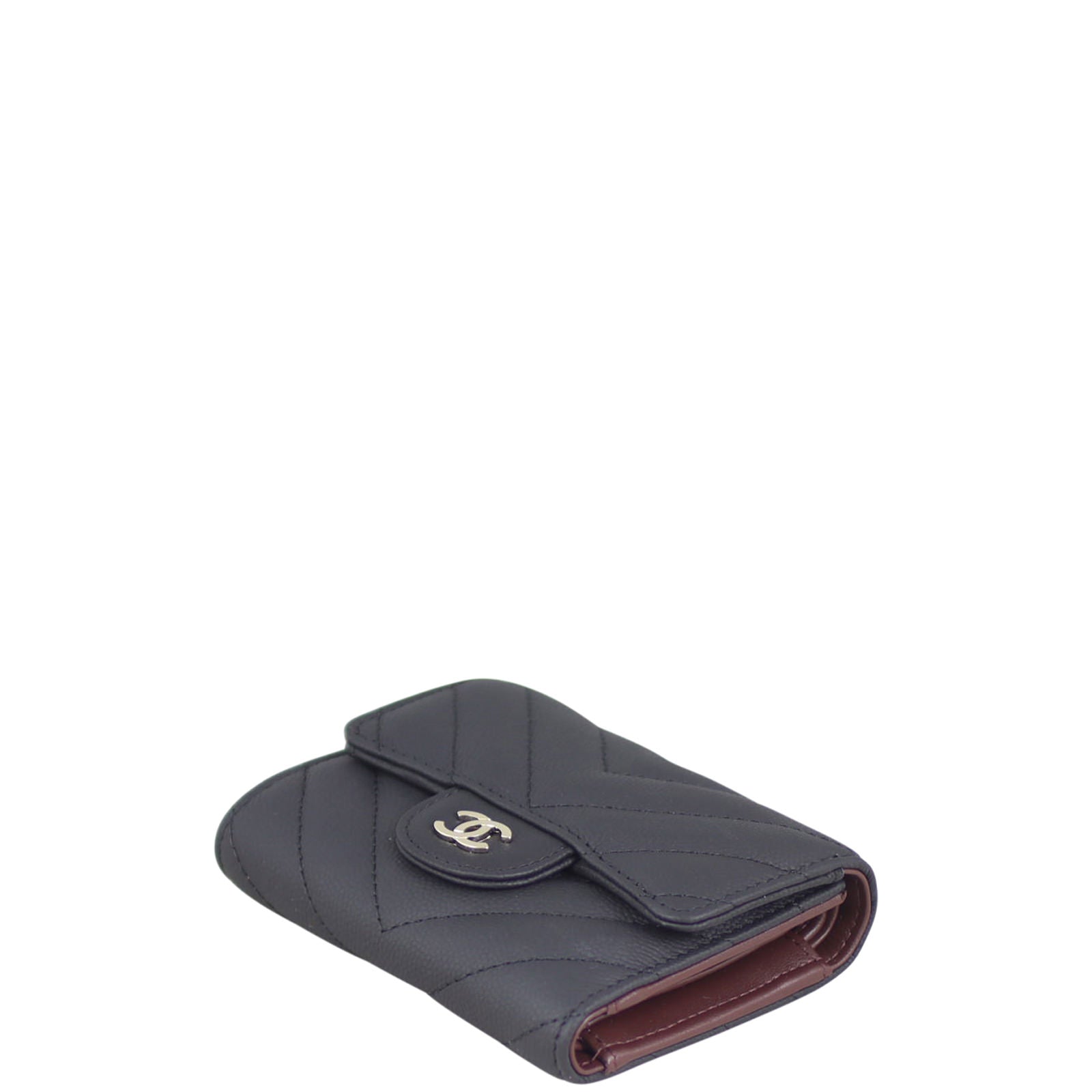 Chanel Classic Chevron Small Flap Wallet