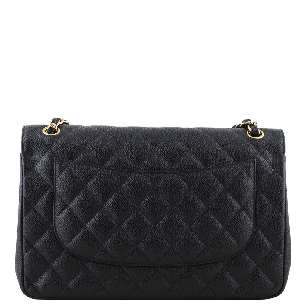 Chanel Classic Double Flap Jumbo | Black 14 Series