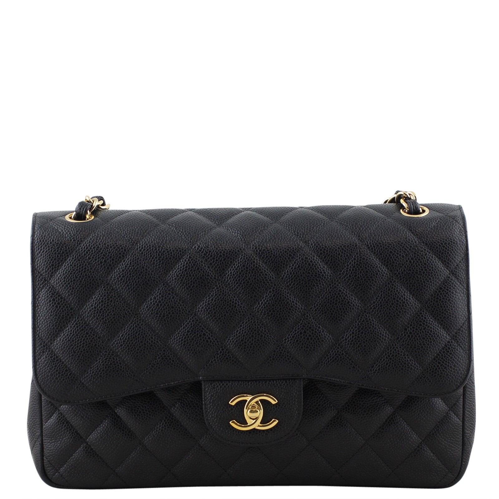 Chanel Classic Double Flap Jumbo | Black 14 Series