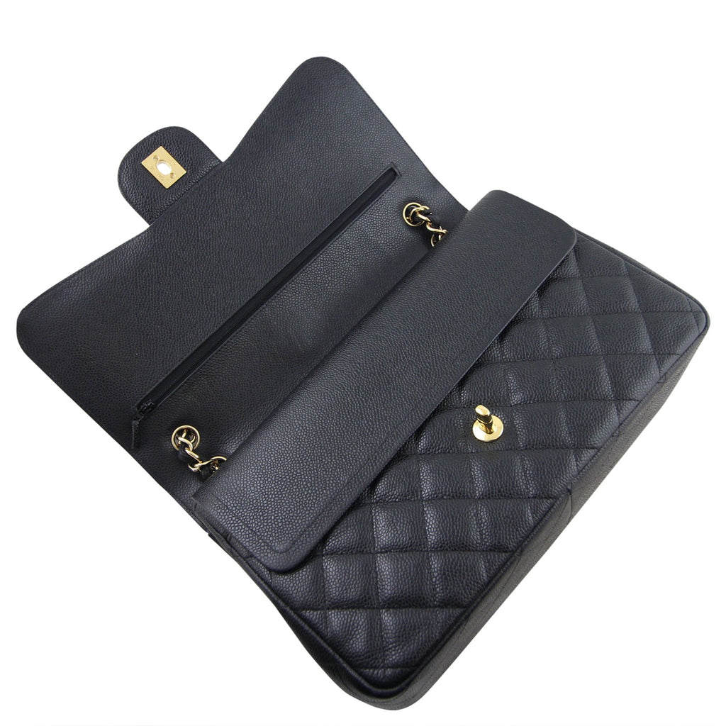 Chanel Classic Double Flap Jumbo | Black 14 Series