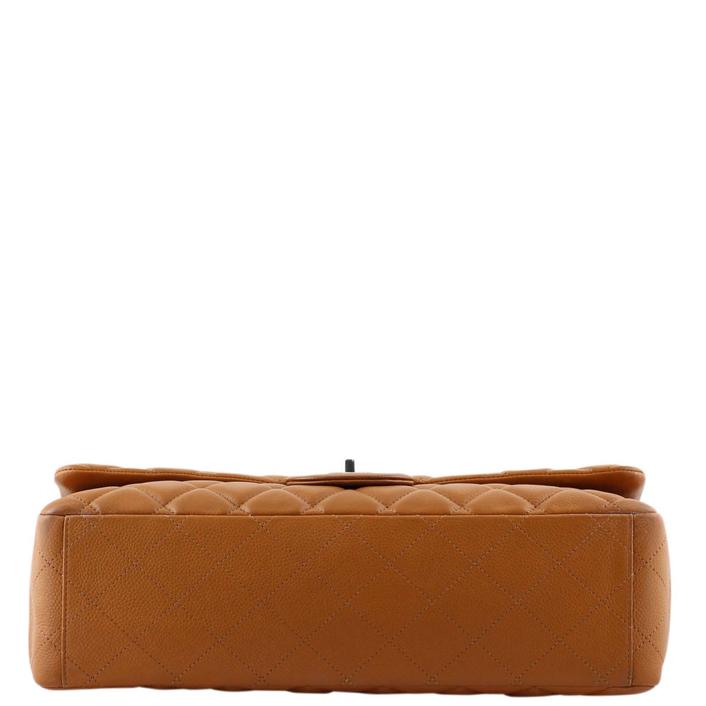 Chanel Classic Double Flap Maxi | Tan