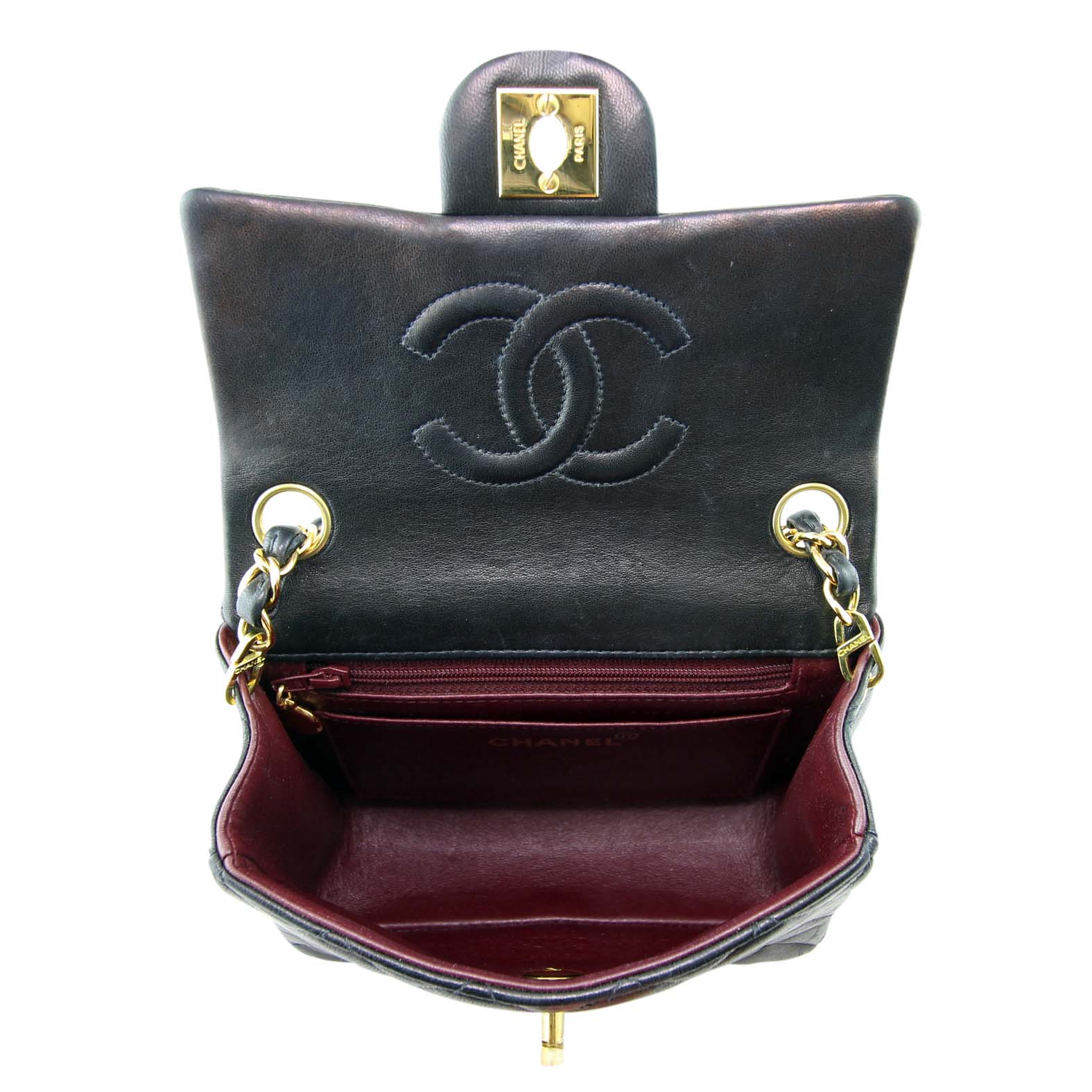 Chanel Classic Flap Mini Square | Quilted Soft Lambskin