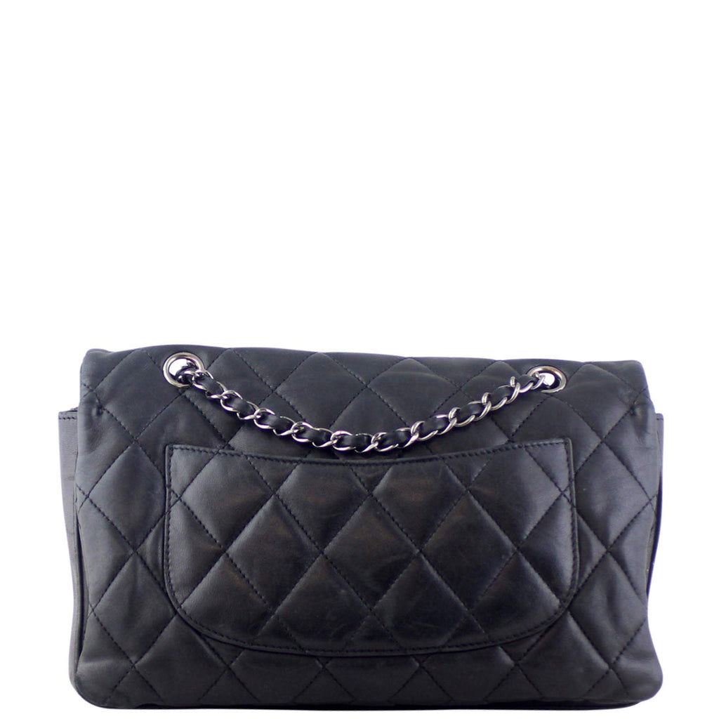 Chanel Soft Quilted Three-Pouch Flap Bag
