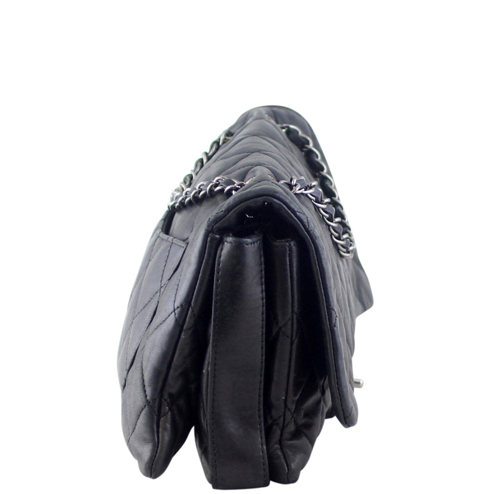 Chanel Soft Quilted Three-Pouch Flap Bag